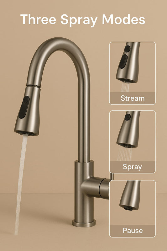 3-in-1 Kitchen faucet