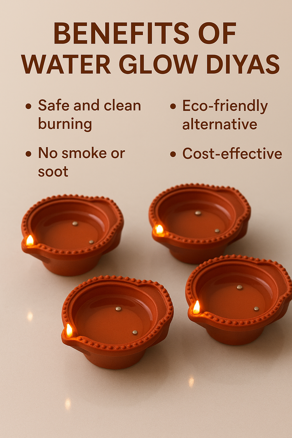 Water Glow Diyas