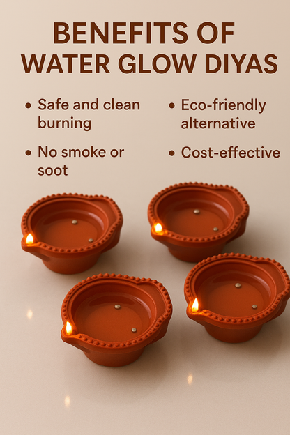 Water Glow Diyas