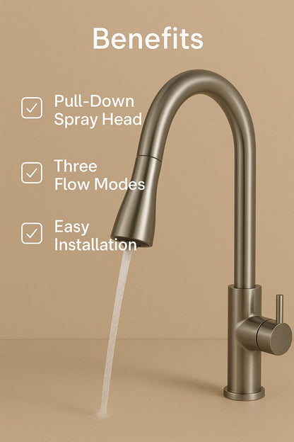3-in-1 Kitchen faucet