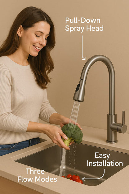 3-in-1 Kitchen faucet